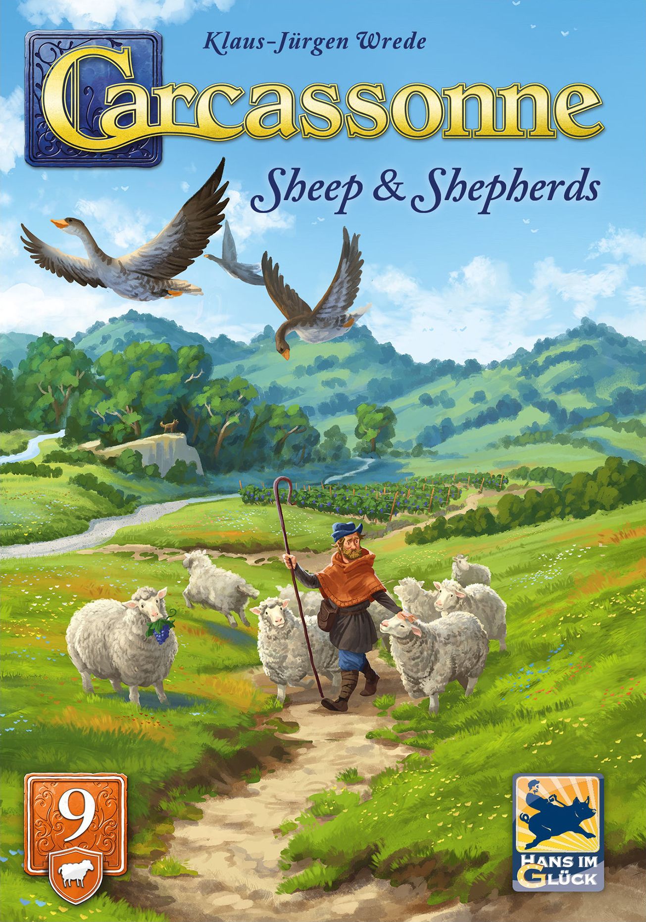 Carcassonne- Sheep & Shepherds Expansion 9 (Refresh)