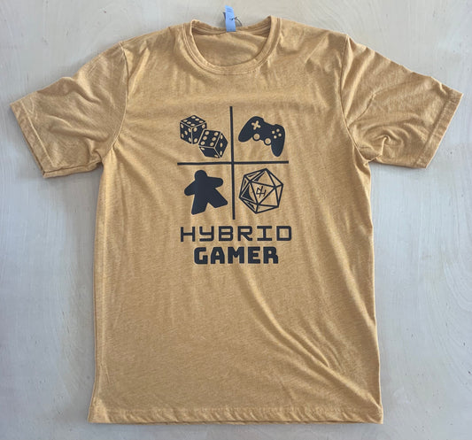 Dice Hollow - Hybrid Gamer T-shirt- Black graphic