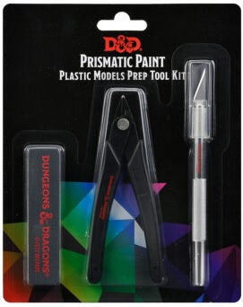 D&D Prismatic Paint Plastic Models Prep Tool Kit