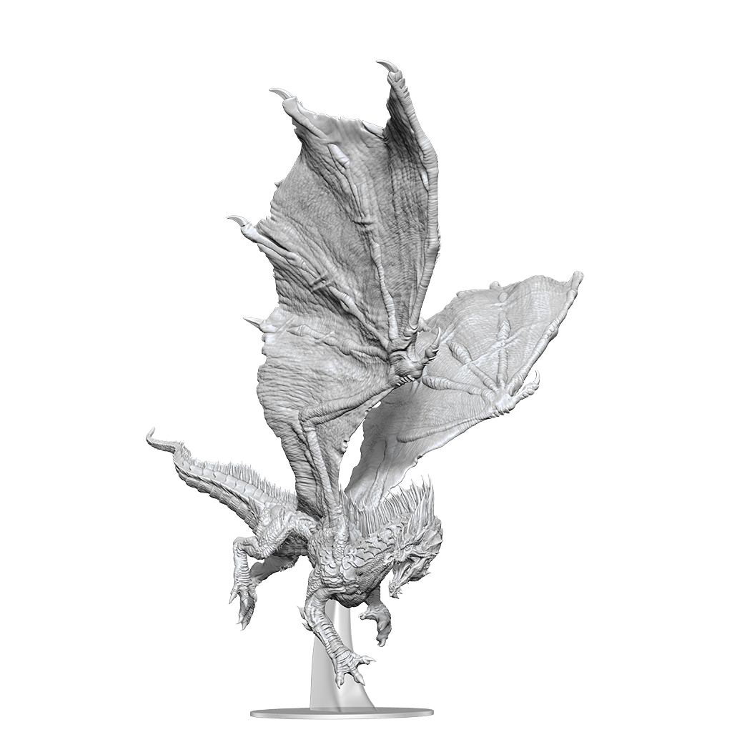 D&D Unpainted Minis Adult Green Dragon