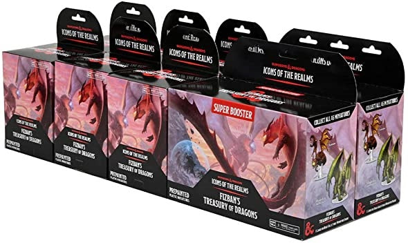 D&D Minis: Icons of the Realms set 22: Fizban's Treasury of Dragons- Standard booster