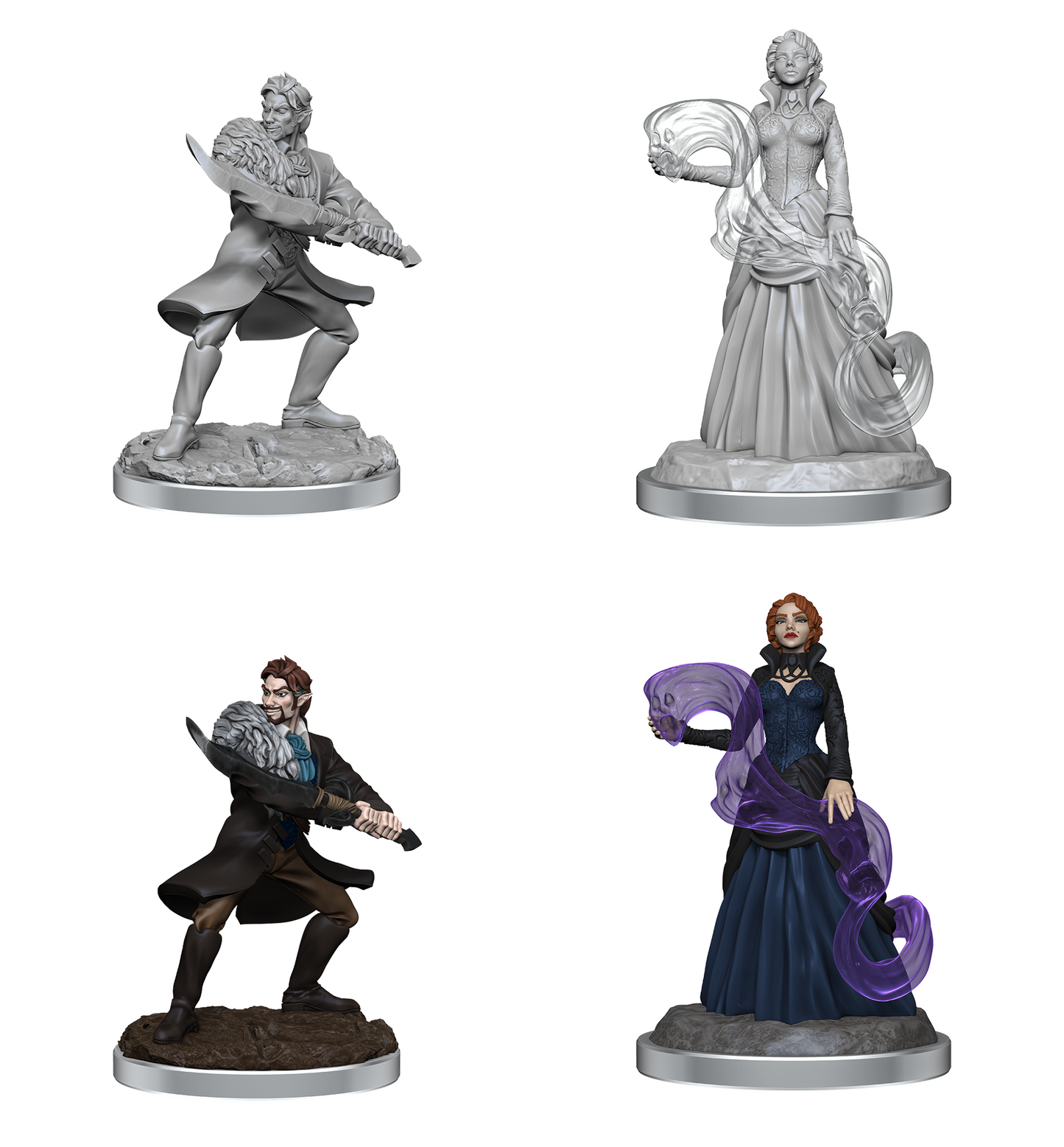 CR Unpainted Minis: Wave 3: Vampire/Necromancer Nobles