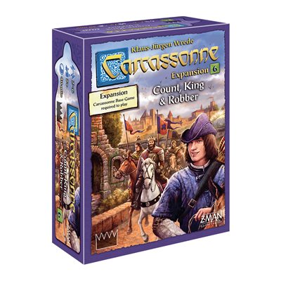 Carcassonne- Count, King, and Robber Expansion 6
