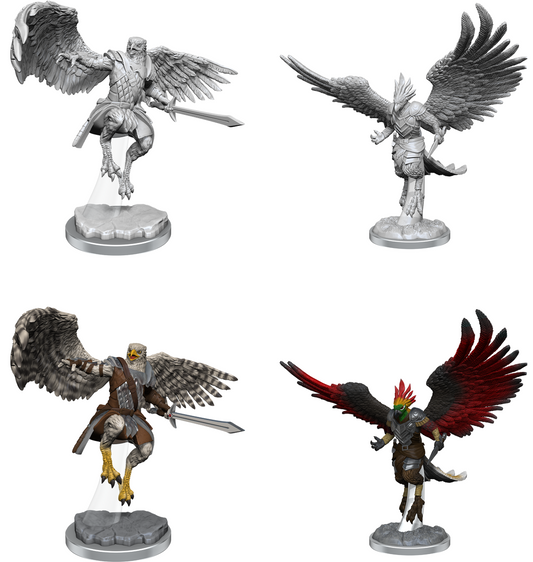 D&D Unpainted Minis: Wave 18: Aarakocra Paladins