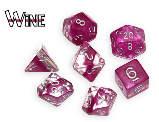 Neutron Dice: 7Pc Wine