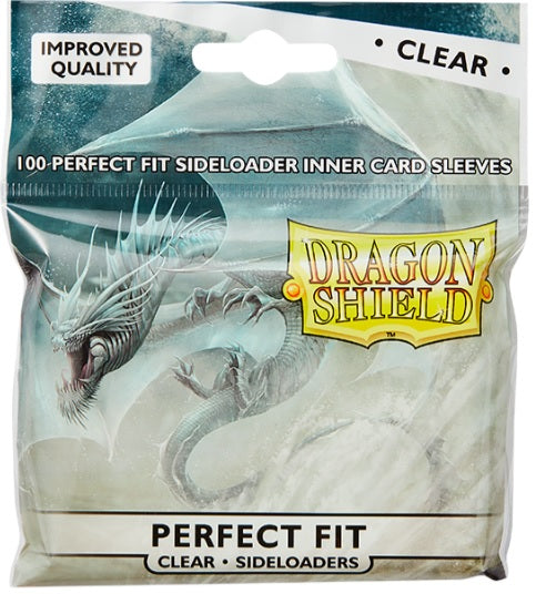 Sleeves: Dragon Shield Side Loading: Perfect Fit Clear(100)