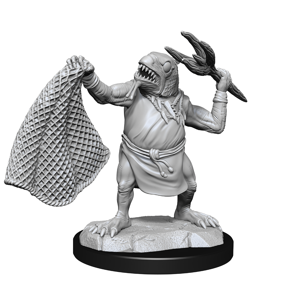 D&D Unpainted Minis: Wave 14: Kuo-Toa & Kuo-Toa Whip
