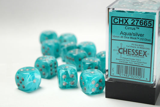 Cirrus: 12D6 Aqua/Silver