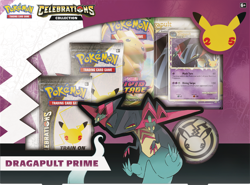 Pokémon Celebrations Collections: Dragapult Prime