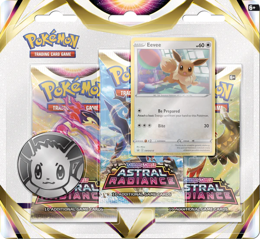Pokémon- Astral Radiance 3pk Blister