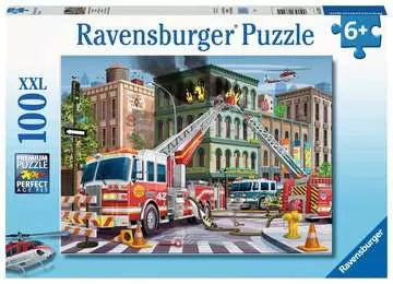 Fire Truck Rescue - 100pc puzzle XXL