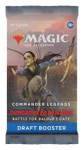MTG Commander Legends Baldur's Gate- Draft Booster pack