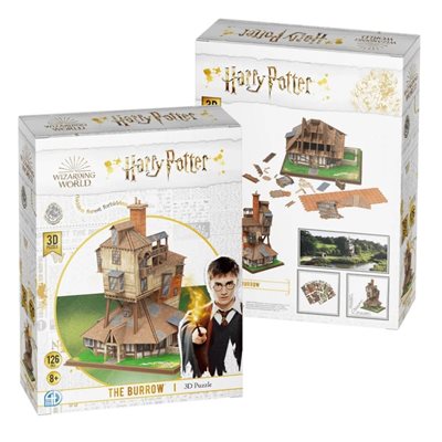 3D Puzzle- Harry Potter: The Burrow (Medium Size)