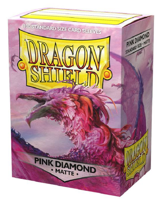 Sleeves: Dragon Shield Matte Pink Diamond (100)