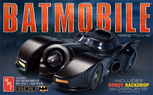 1/25 1989 Batmobile model kit