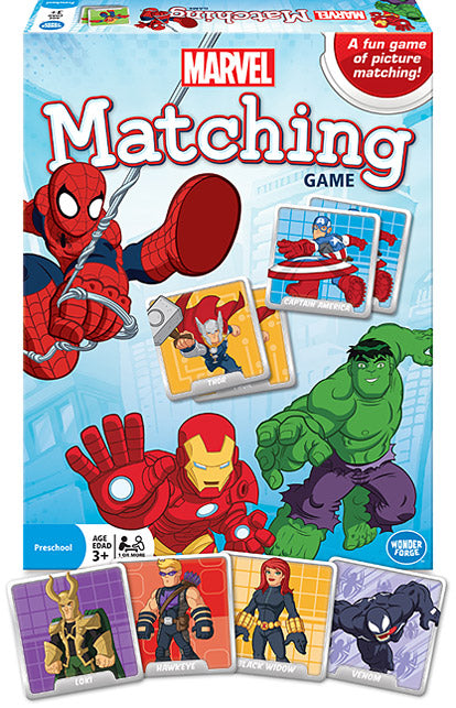 Marvel- Matching Game – Dice Hollow Games and Hobbies