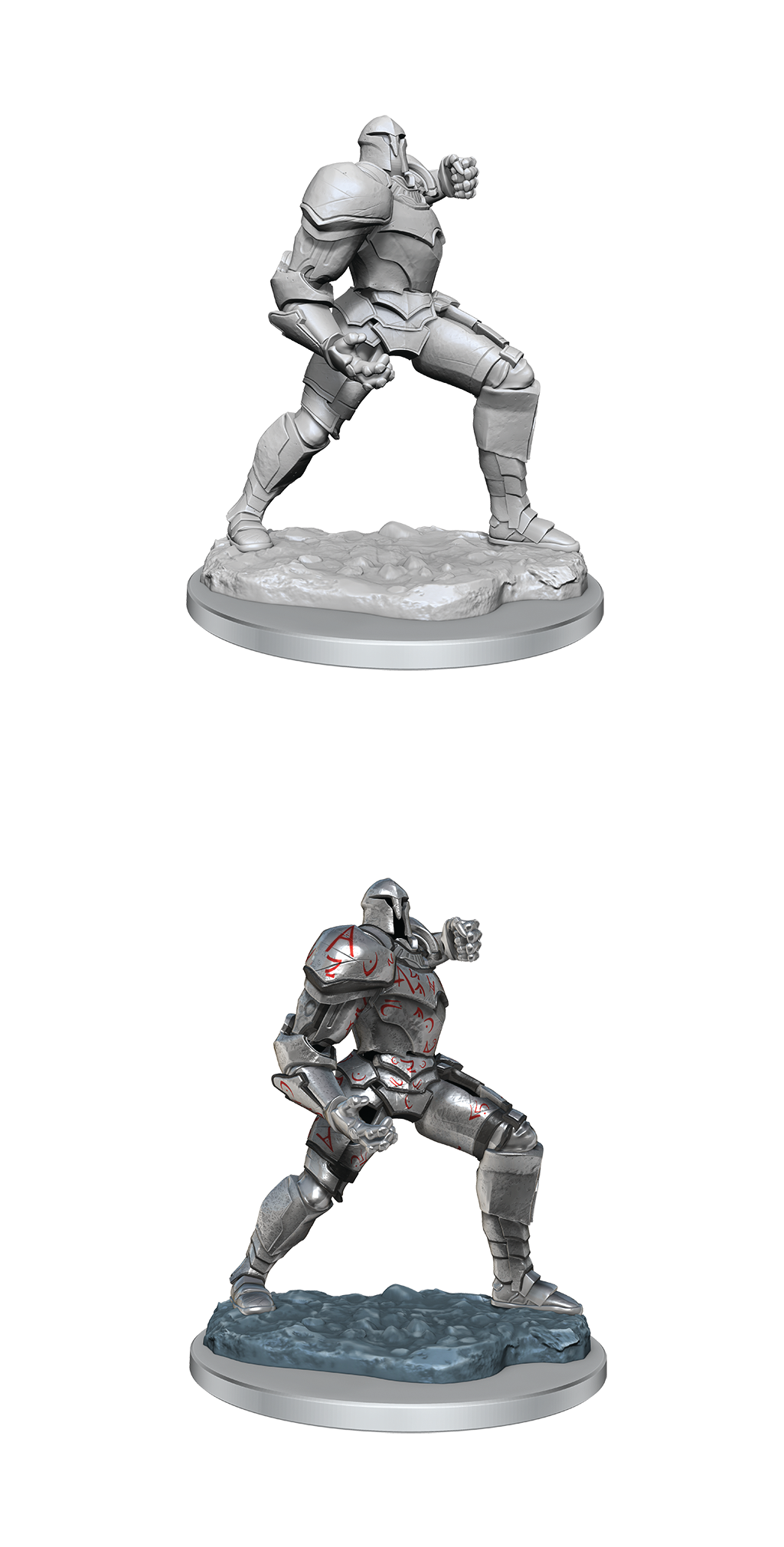 CR Unpainted Minis: Wave 4: Platinum Golem