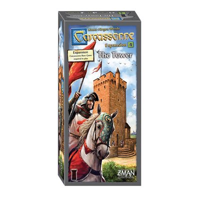 Carcassonne- The Tower Expansion 4