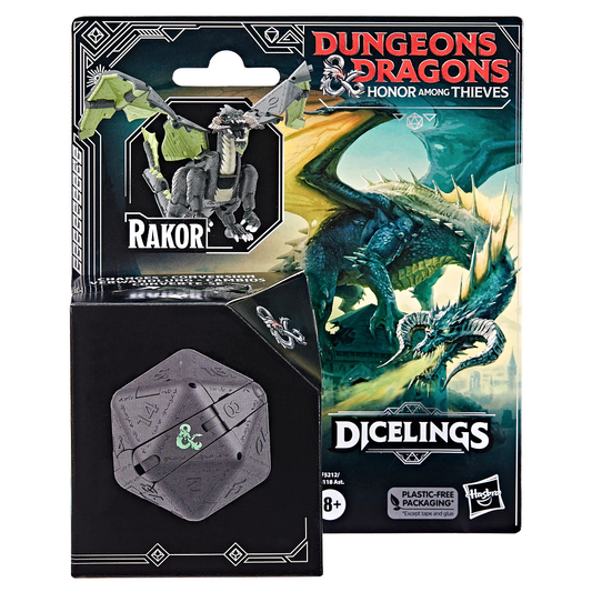 D&D Honor Among Thieves Dicelings- Black Dragon