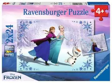 Frozen: Sisters Always- 2x24 pc puzzles