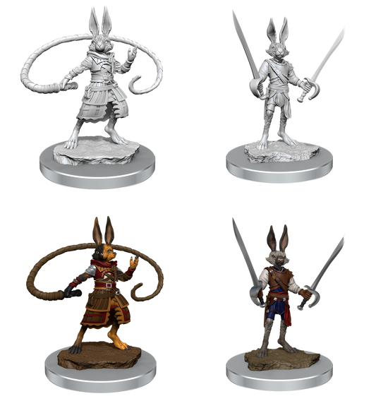 D&D Unpainted Minis: Wave 17: Harengon Rogues