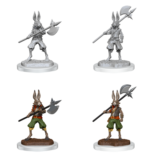 D&D Unpainted Minis: Wave 18: Harengon Brigands