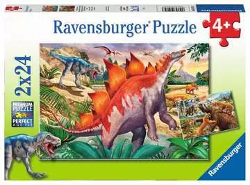 Jurassic Wildlife- 2x24 pc puzzles