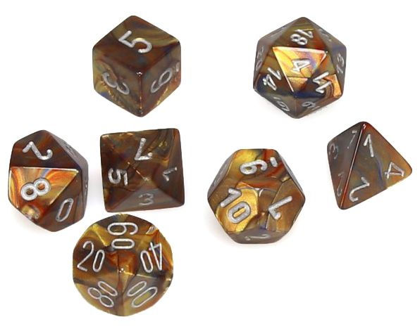 Lustrous: 7Pc Gold/Silver Mini