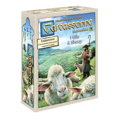 Carcassonne- Hills and Sheep Expansion 9