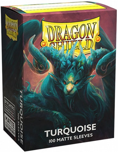 Sleeves: Dragon Shield Matte Turquoise (100)