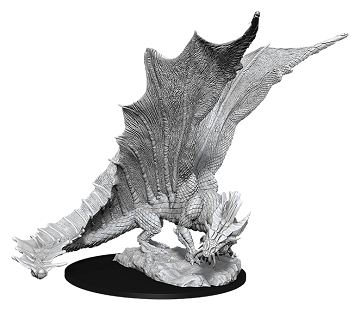 D&D Unpainted Minis WV11 Young Gold Dragon