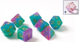 SD Semi-translucent Northern Lights 7-Die Set