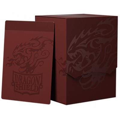 Deck Box: Dragon Shield Deck Shell: Blood Red/Black