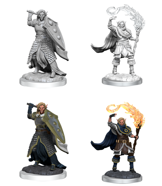 D&D Unpainted Minis: Wave 16: Male Elf Cleric