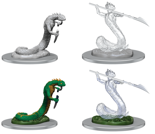 CR Unpainted Minis: Wave 4: Serpentfolk and Serpentfolk Ghost