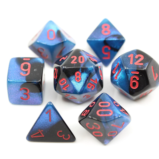 Gemini: 7Pc Black-Starlight/Red Mini