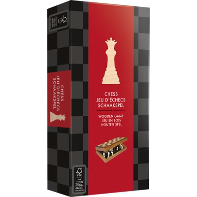 Chess Set- Folding Wooden Board