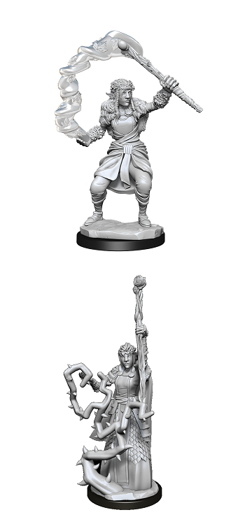 D&D Unpainted Minis: Wave 9: Female Firbolg Druid