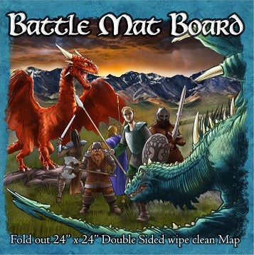 DnD Battle Mat Board- Dungeon and Grassland