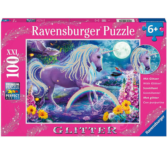 Glitter Unicorn - 100pc puzzle XXL