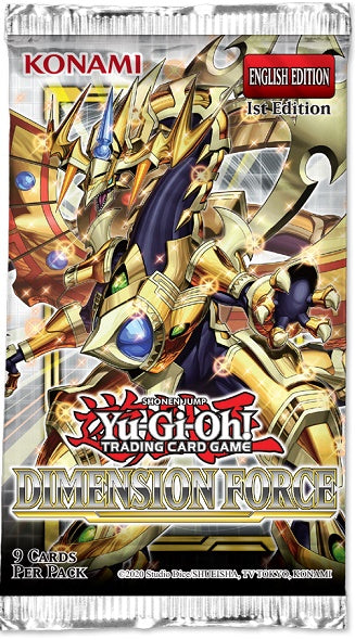 YuGiOh: Dimension Force Booster Pack