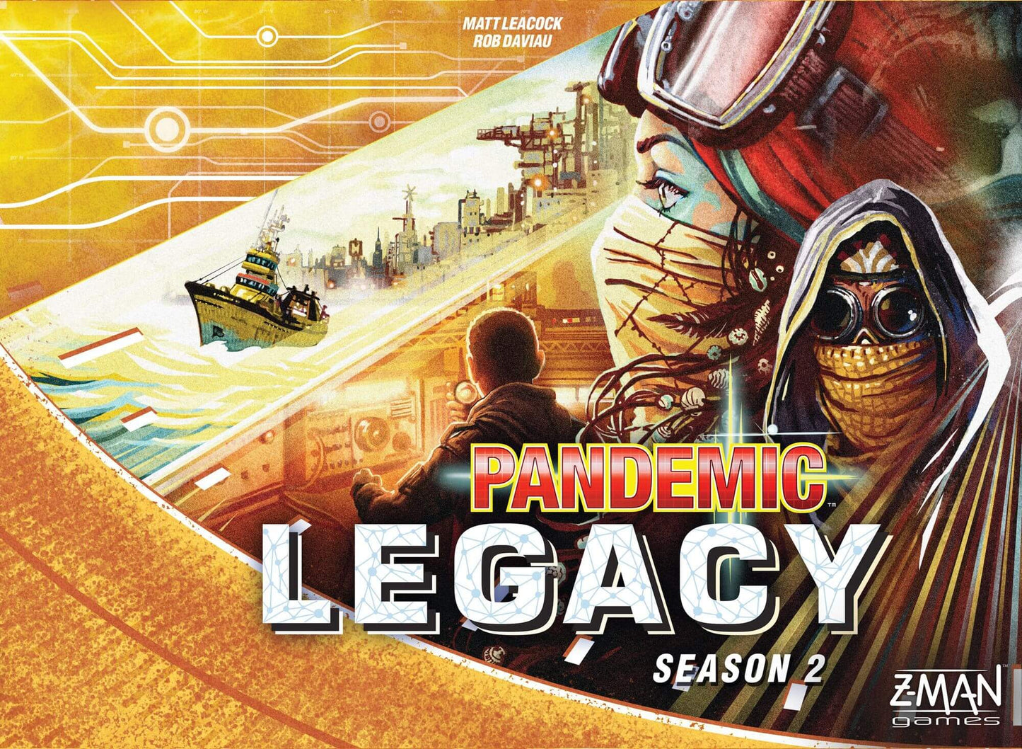 Pandemic Legacy: Season 2 - Yellow