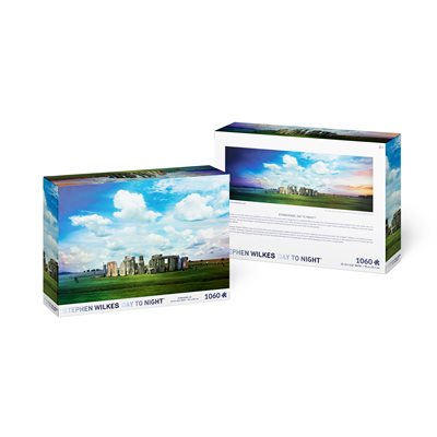 Puzzle: 1000 Stephen Wilkes: Stonehenge, UK, Day to Night