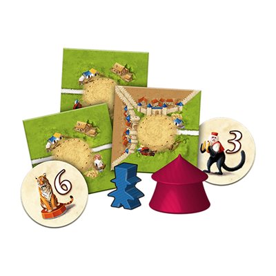Carcassonne- Under the Big Top Expansion 10