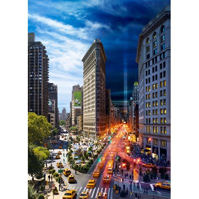 Puzzle: 1000 Stephen Wilkes: Flatiron, NYC, Day to Night