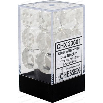 Translucent: 12D6 Clear/White