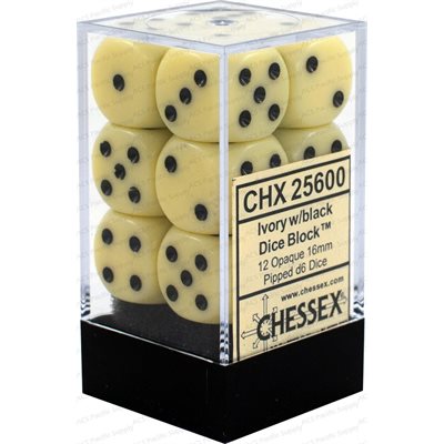 Opaque: 12D6 Ivory/Black