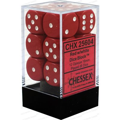 Opaque: 12D6 Red/White