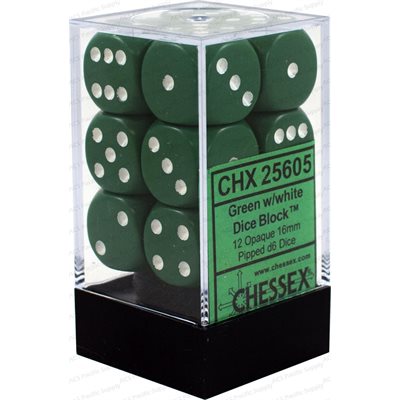 Opaque: 12D6 Green/White
