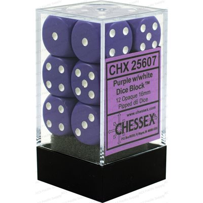 Opaque: 12D6 Purple/White